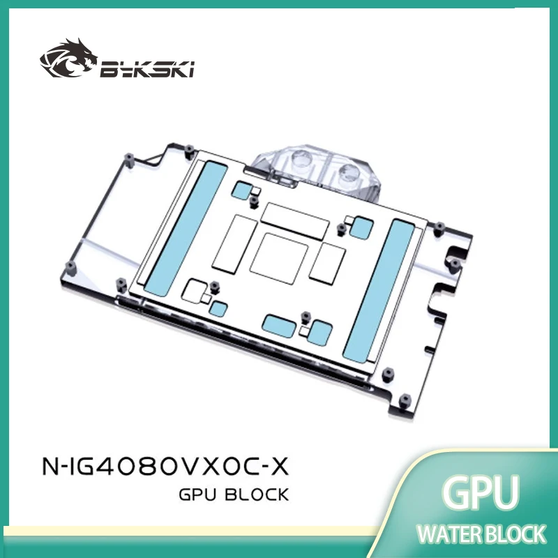 Bykski GPU Block for Colorful  - đánh giá và giá Rtx 4080 Water Cooling Block