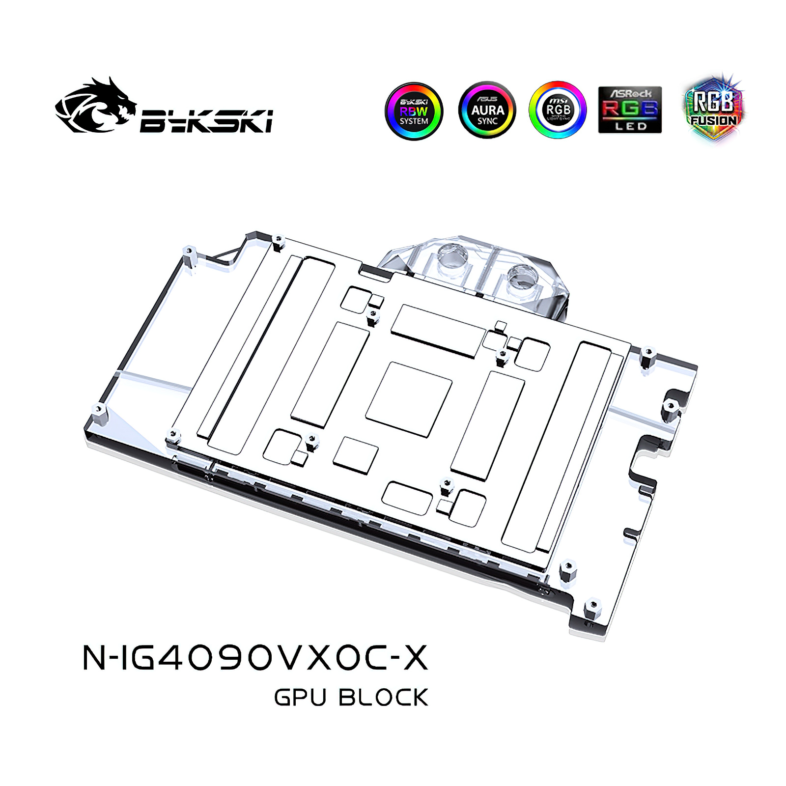 Bykski GPU Water Cooling  Full - đánh giá và giá Rtx 4090 Water Block Full Cover